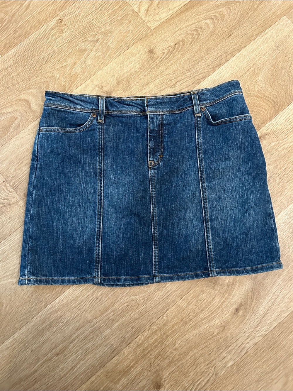 J.crew Classic Blue Denim Mini Skirt - Women